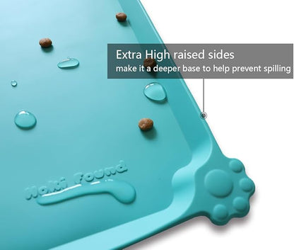 Hoki Found L Silicone Pet Food Mats Tray - Image 2