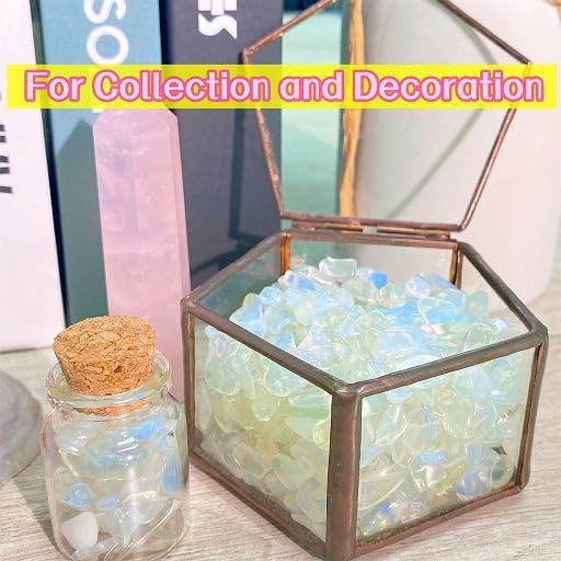 YATOJUZI Opal 1LB Aquarium Gravel Rocks Bulk Wholesale Tumbled Crystals Stones - Image 4