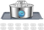 LucidShine 108oz/3.2L Stainless Steel Cat Water Fountain by Unknown