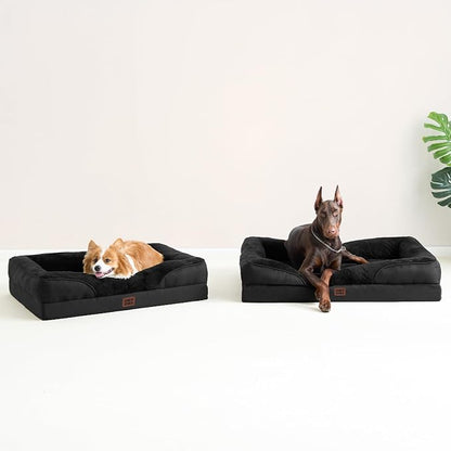 EHEYCIGA Orthopedic Dog Bed for Large Sized Dog, Waterproof Liner & Washable - Image 9