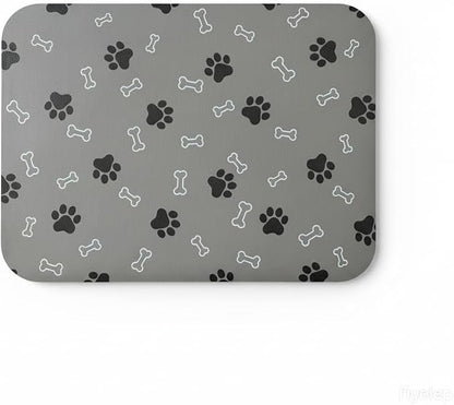 Pet Cat Dog Food Mat Non Slip Mat by EP+Jeans