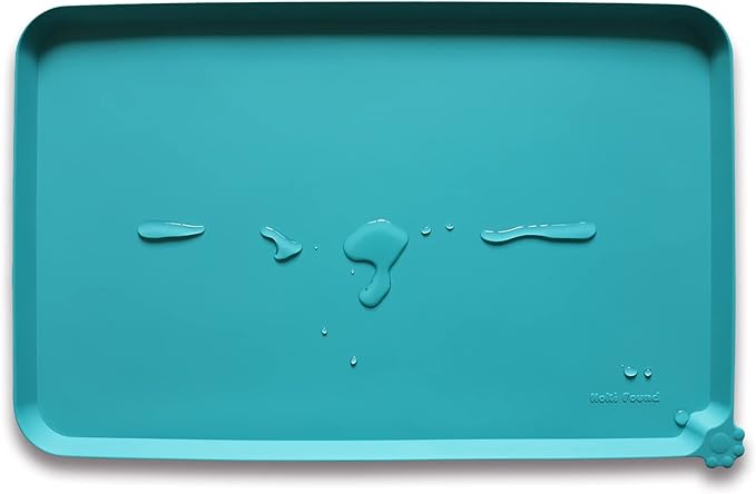 Hoki Found L Silicone Pet Food Mats Tray by Hoki+Found
