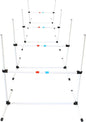 Midlee Dog Agility Bar Jumps- Set of 4 Jumps by MidleeDesigns