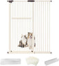 Lumizone Extra Tall Pet Gate 55.12" High Pressure Mounted 46.65"-50.78" Extra by Lumizone