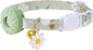 Breakaway Cat Collar with Airtag Holder, Kitten Collar with Apple Air Tag by Bencacawinstyle