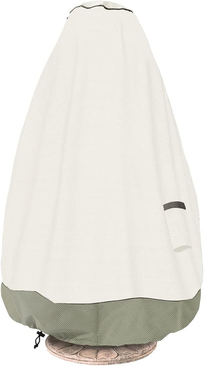 Bitubi Fountain Cover（52"x68"） 600D Oxford Cloth Garden Fountain Statue by PatioFurnitureCovers