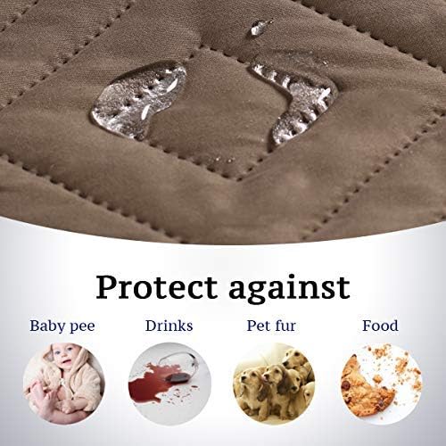H.VERSAILTEX Reversible Chair Cover Furniture Protector Anti-Slip Couch Cover - Image 3