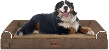 Large Dog Bed Orthopedic Washable: Jumbo Dog Bed Bolster Extra Large Dogs Egg - Image 8