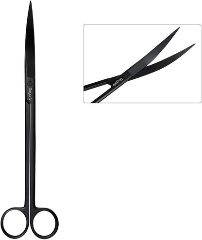 Segarty Aquarium Tools, 6 in 1 Stainless Steel Aquatic Plant Tweezers Scissor - Image 5