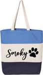 Custom Dog Tote Bag Personalized Dog Mom Gift Dog Toys Totes Pet Gift Custom by IHK