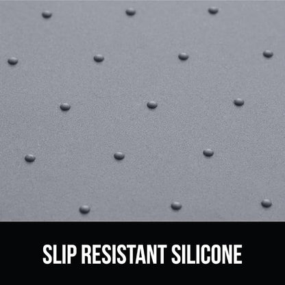 GORILLA GRIP 100% Waterproof Raised Edge BPA Free Silicone Pet Feeding Mat - Image 4