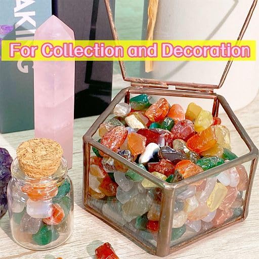 YATOJUZI Colorful Agate 1LB Aquarium Gravel Rocks Mix-color Bulk Wholesale - Image 4