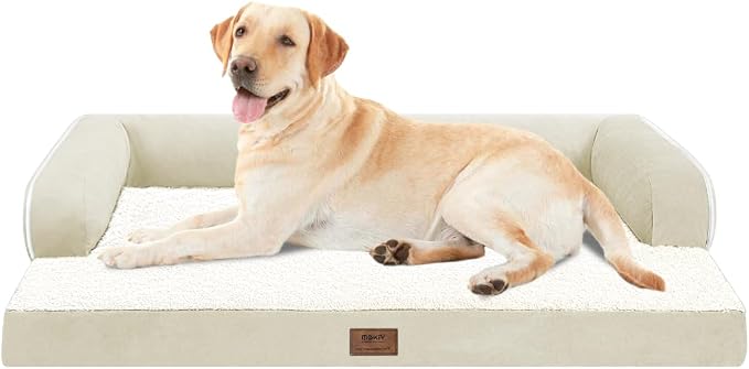 Large Dog Bed Orthopedic Washable by Mekiy