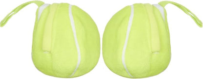 PetDroid 2 Pack Replacement Dog Ball Tennis Plush Cover by Petdroid