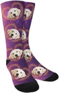 Custom Face Socks, Personalized Dog Lover Pet Photo Picture on Socks Unisex by Enjoy-yjl