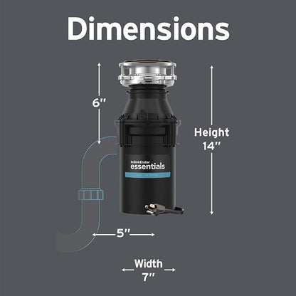 InSinkErator Essentials ES50 Kitchen Garbage Disposal - Image 3