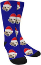 Custom Face Socks, Personalized Dog Lover Pet Photo Picture on Socks Unisex by Enjoy-yjl