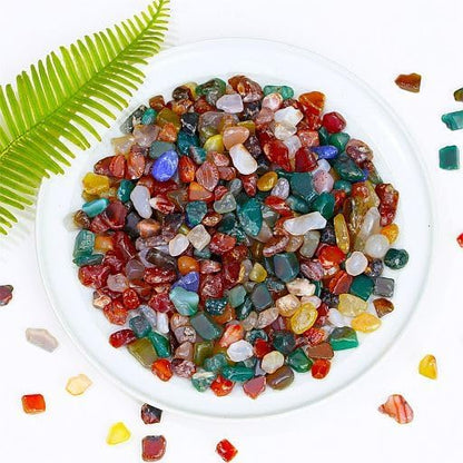 YATOJUZI Colorful Agate 1LB Aquarium Gravel Rocks Mix-color Bulk Wholesale - Image 2
