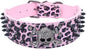 Serijoars Spiked Studded Dog Collar, PU Leather Dog Collar, Adjustable Pet by Serijoars