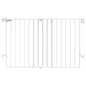 Babelio 31.5-55" No Bottom Bar Baby Gate Extra Wide, 2-in-1 Auto Close Dog Gate by BABELIO