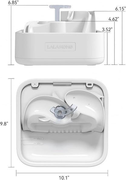 Oxygen-Riched Water Fountain for Cats Drinking Healthy, Pet Water Dispenser - Image 8