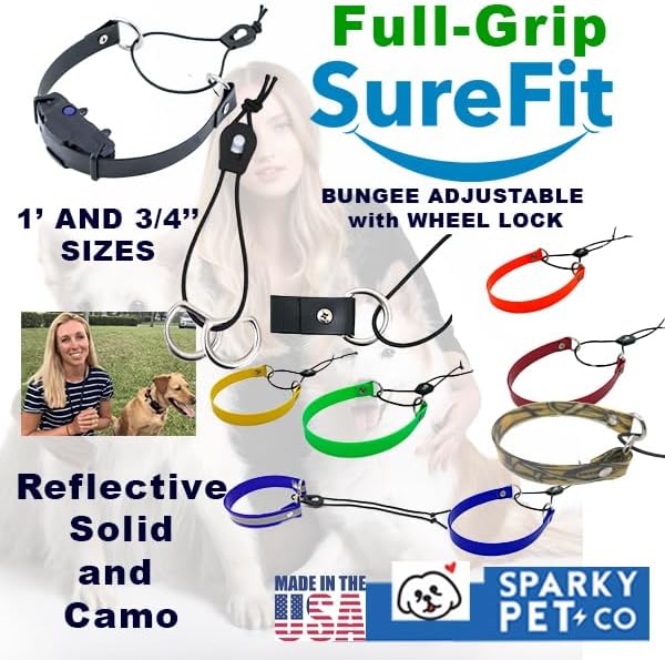 Sparky Pet Co - ECollar Replacement Strap -Black Surefit- Waterproof - - Image 4