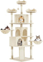 Yaheetech 76.5in Multi-Level Large Cat Tree, Big Cat Tower by Yaheetech