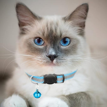 2 Pack Cat Collars Quick Release Reflective Kitten Collar - Image 3