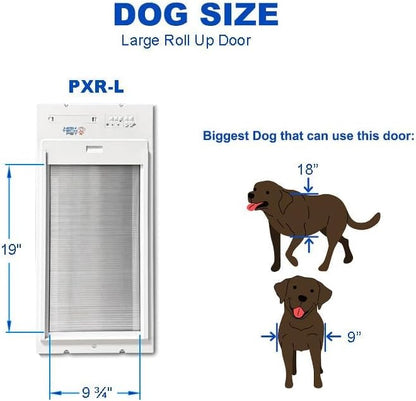 Power Pet Automatic ROLL UP Door by High Tech Pet Brand, Motorized Panel Rolls - Image 7