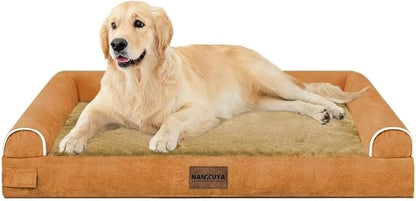 Large Dog Bed Orthopedic Washable: Beds Bolster XL Bed Medium Large Dogs Egg - Image 8