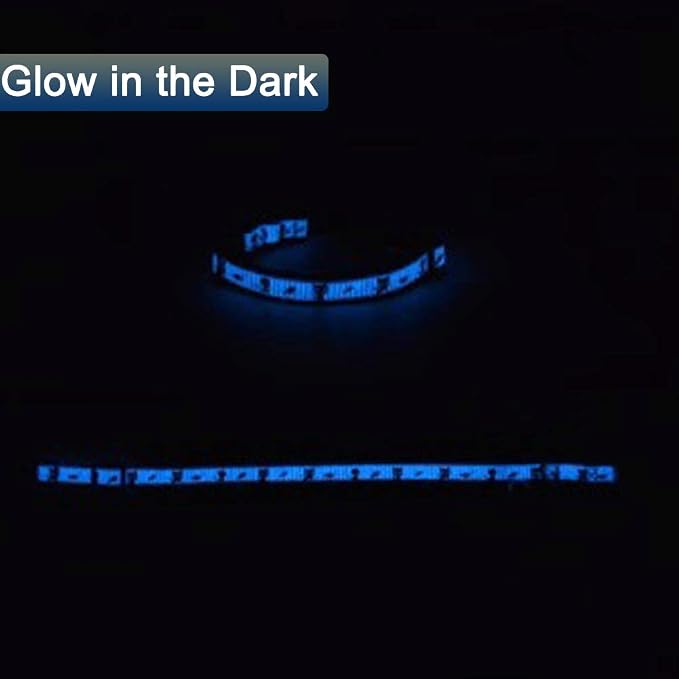 2 Pack Glow in The Dark Cat Collar - Image 2