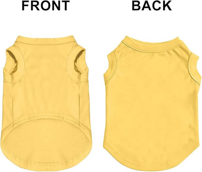Custom Dog Clothes Shirts for Small Large Dogs Breathable Pet Shirt Customized - Image 2