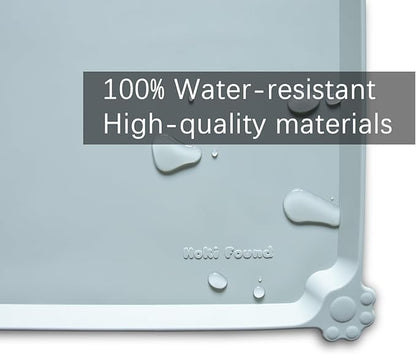 Hoki Found X-Large Silicone Pet Food Mats Tray - Image 3