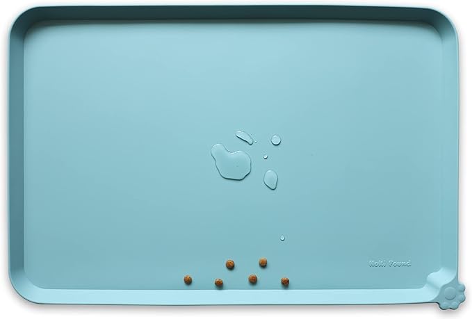 Hoki Found L Silicone Non Slip Pet Food Tray by Hoki+Found