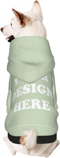 Personalized Chihuahua Dog Hoodie, Custom Pet Warm Sweatshirt Costume by KMITBPN