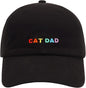 Cat Mom & Dad Hats for Proud Cat Parents | for Men & Women | Embroidered Text by Hatphile