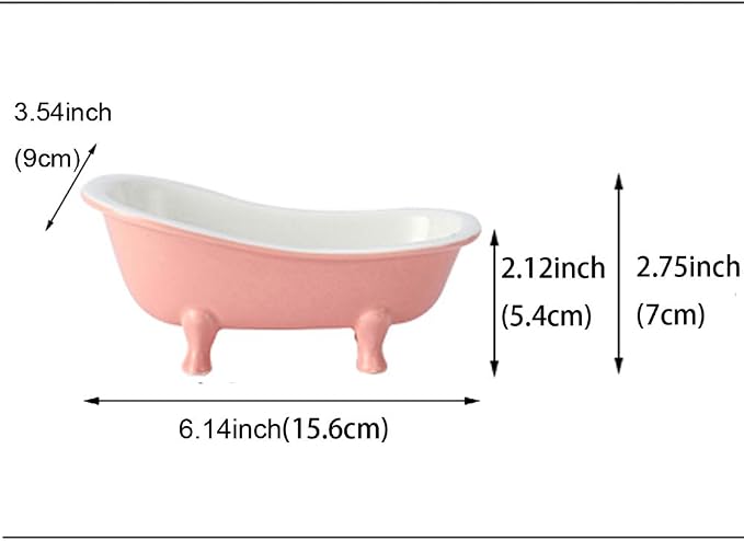 Summer Hamster Ceramic Bed Bathtub, Small Animal Ice Accessories Cage Hideout - Image 4