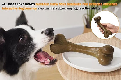 Indestructible Dog Bones for Aggressive Chewers, Durable Tough Puppy Teething - Image 6