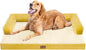 Large Dog Bed Orthopedic Washable by Mekiy