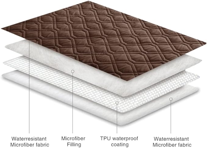 Ameritex Waterproof Blanket Reversible Dog Bed Cover Pet Blanket - Image 6