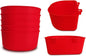 5 Pack Cage Cups Chicken Birds Feeder Water Bowl 25 OZ Rabbit Feeding Watering by ORIBUKI