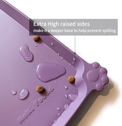 Hoki Found Silicone Pet Food Mats Tray - Image 2