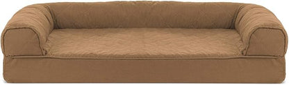 Furhaven Orthopedic Dog Bed for Medium/Small Dogs w/ Removable Bolsters & - Image 2