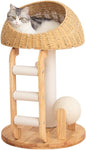 Wood Cat Tree for Large Cats, Modern Cat Tree Tower by PETTIFULCATTREE