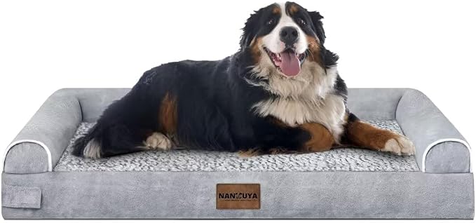Large Dog Bed Orthopedic Washable: Jumbo Dog Bed Bolster Extra Large Dogs Egg - Image 8