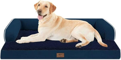 Large Dog Bed Orthopedic Washable by Mekiy