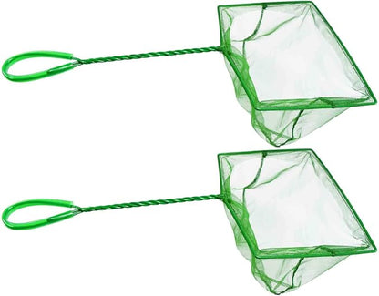 Aquarium Fishing Net Fish Tank Cleaning Tools Fine Mesh Net by AOODOOM