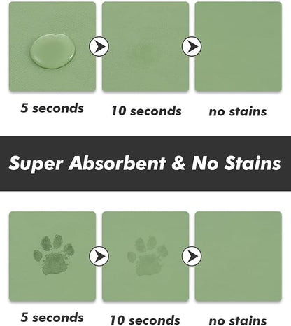 Absorbent Dog Food Mat-Dog Cat Mat - Image 2