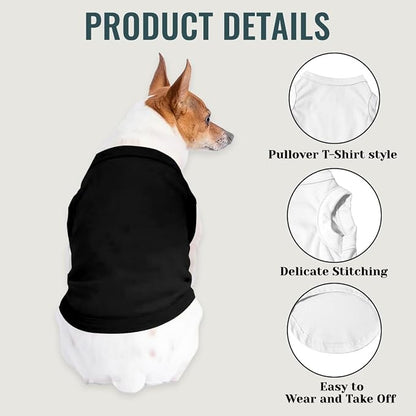 Black Dog Shirt Custom Pet T Shirts - Image 4