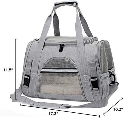Cat Carriers, Dog Carriers, Pet Carriers – Airline-Approved Soft-Sided Bag - Image 10